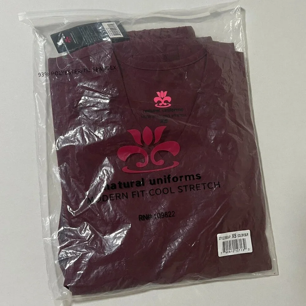 Natural Uniforms Women's XS Petite Jogger Scrub Set - Picture 4 of 13